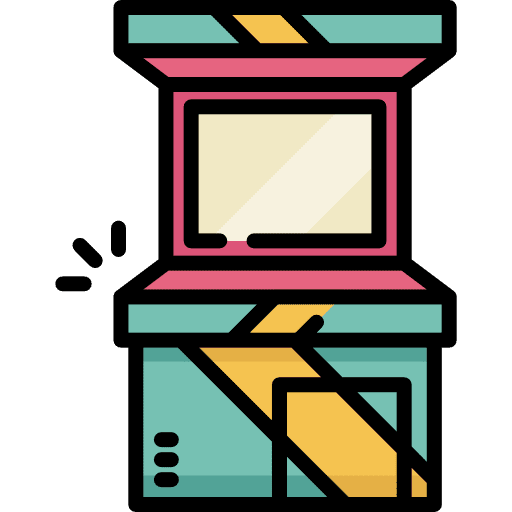 Arcade gamer technology arcade icon