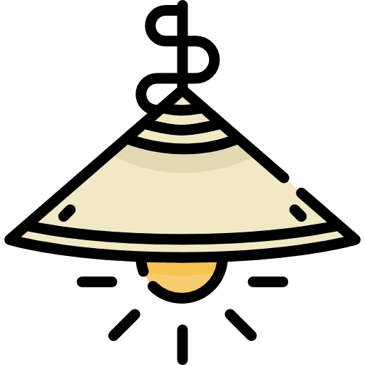 Lamp technology illumination electronics icon