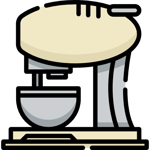 Mixer kitchen pack furniture and household tools and utensils icon