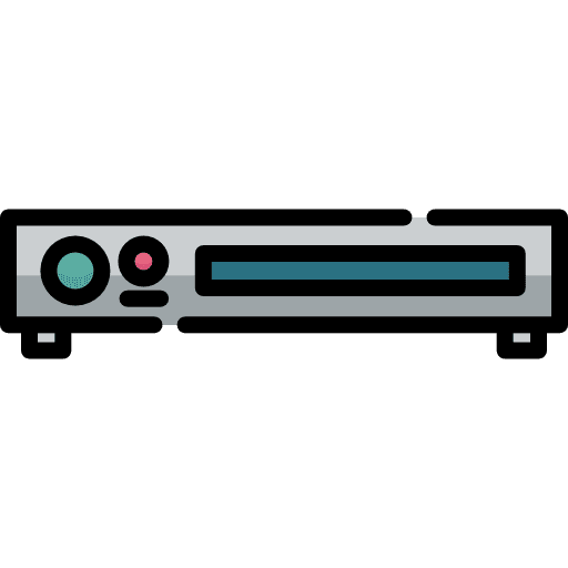 Cd player multimedia technology dvd icon