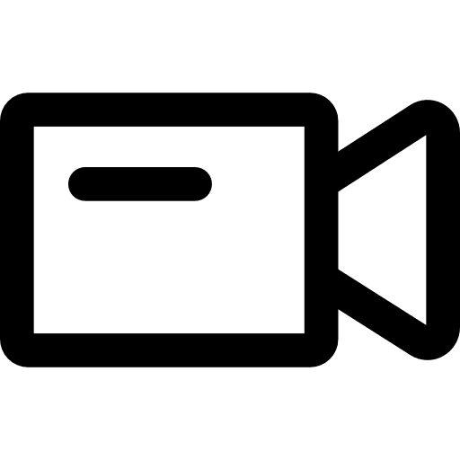 Video camera cinema video cameras technology icon