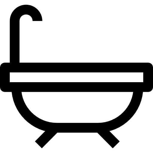 Bathtub clean bathtub hygienic icon