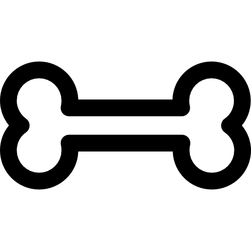 Bone body parts healthcare and medical medical icon