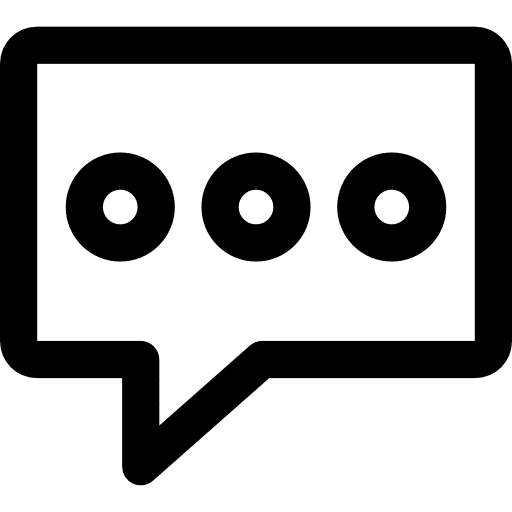 Chat chat speech bubble multimedia icon