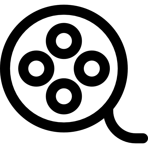 Film reel entertainment film reel movie icon