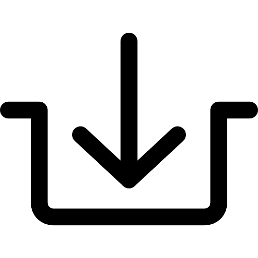 Download download orientation inbox icon