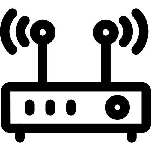 Router router communications wifi signal icon