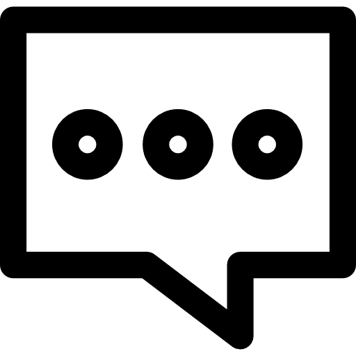 Chat multimedia chat speech bubble icon