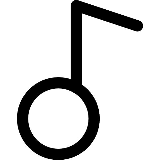 Music music and multimedia song interface icon