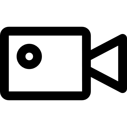 Video camera cinema video camera technology icon