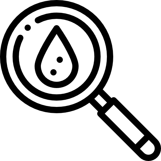 Blood test test tube blood sample blood test icon