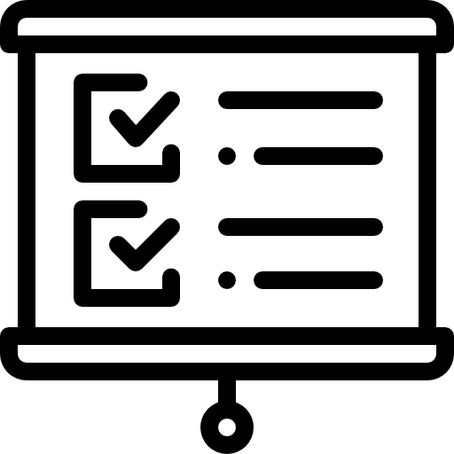 Presentation business and finance statistics chart icon