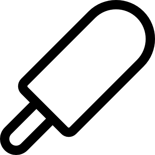 Ice cream summertime food sweet icon