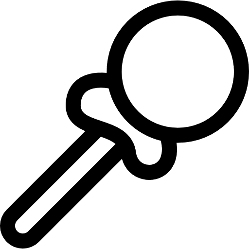 Candy commerce and shopping sugar dessert icon