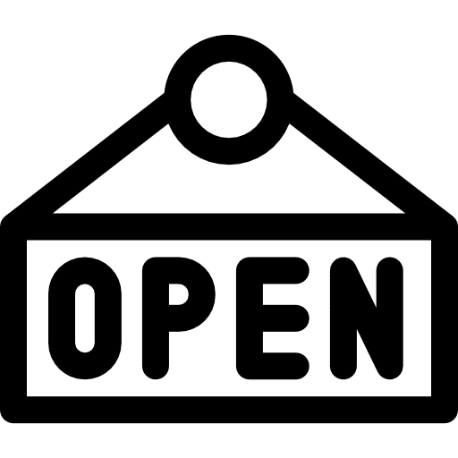 Open open source shop signal icon