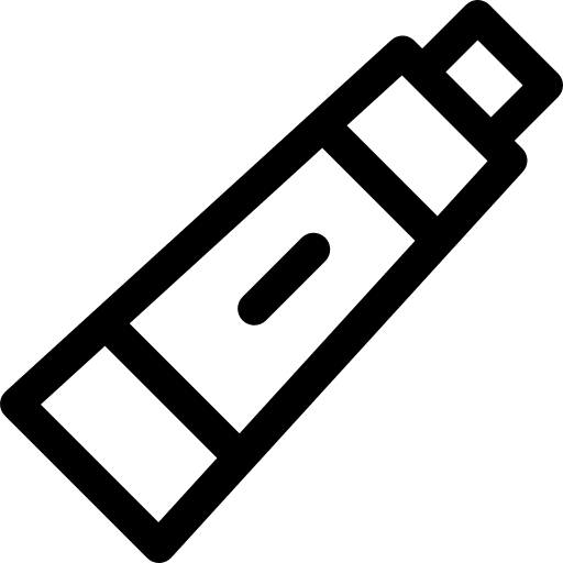 Toothpaste healthcare and medical health care toothbrush icon