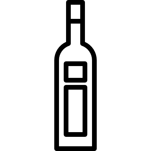 Alcoholic drink beverage bottle drinking icon