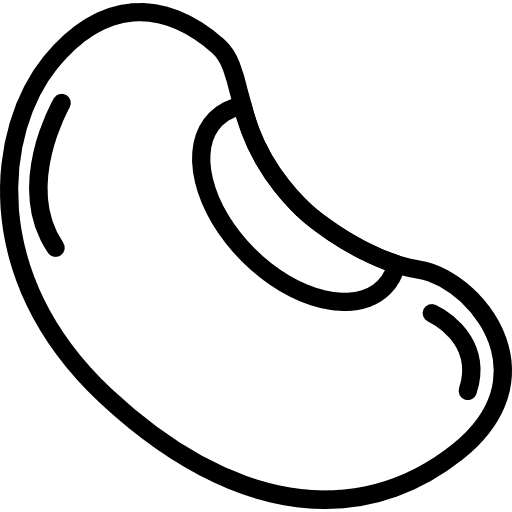 Bean food and restaurant beans drinks icon