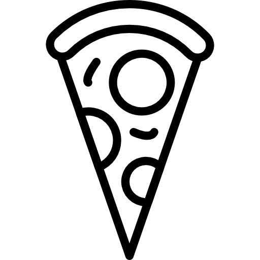 Pizza restaurant pizza food icon