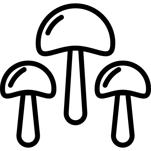 Mushrooms food mushroom food and restaurant icon