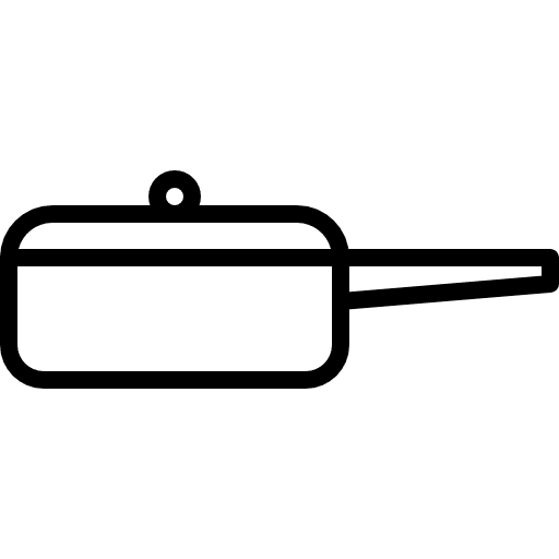 Pot kitchen food and restaurant kitchenware icon