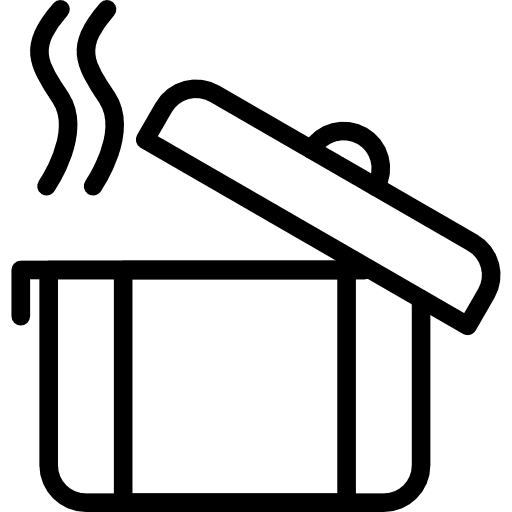 Pot pot food boiling icon