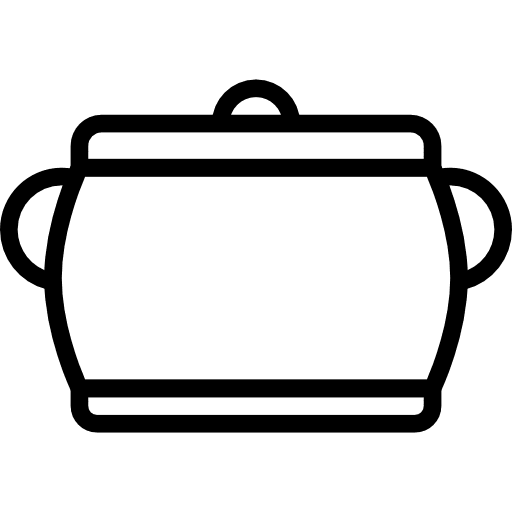 Pot kitchen pot food and restaurant icon