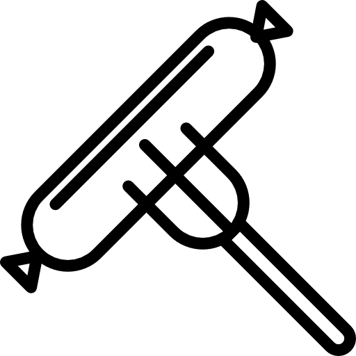 Sausage barbecue food meat icon