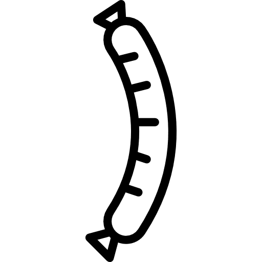 Sausage barbecue food sausage icon