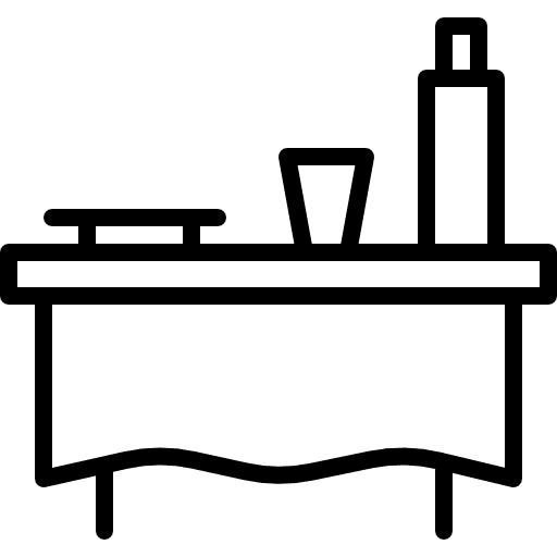 Dinner table dinner table furniture dinner icon