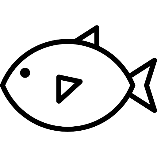 Fish meat foods food icon