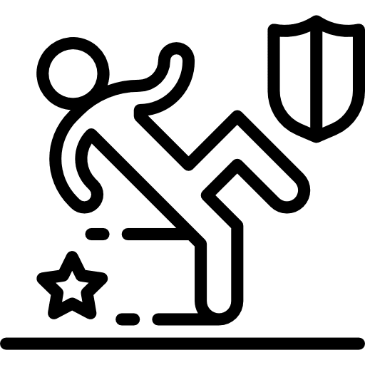 Accident accident injury fall icon