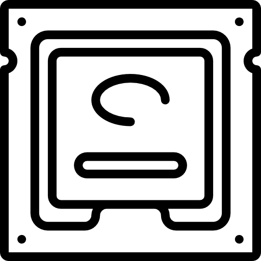 Cpu cpu technology electronics icon