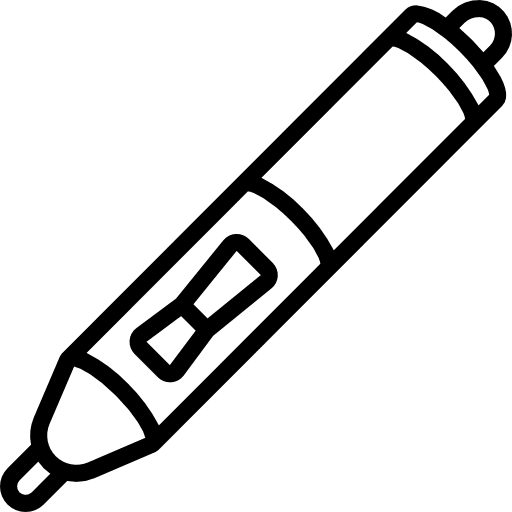 Tablet pen technology ipad drawing icon