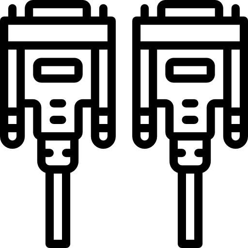 Dvi technology dvi connector icon