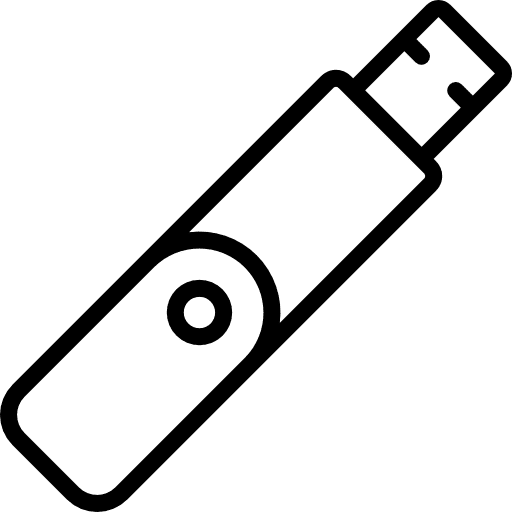 Pendrive electronics data storage usb icon