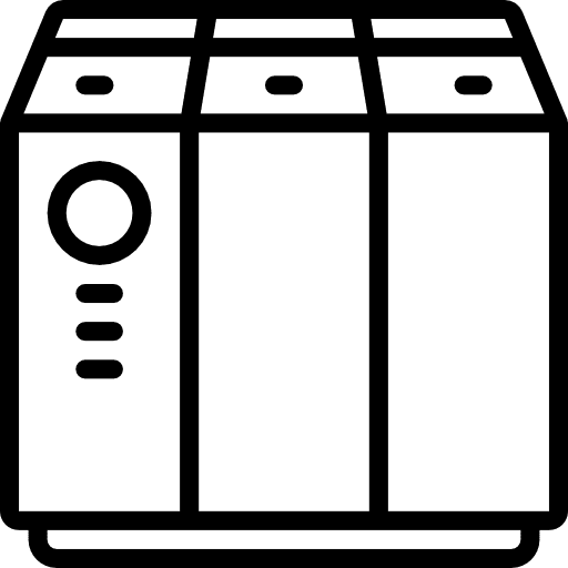 Server network hosting technology icon