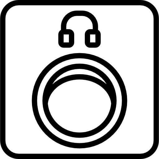 Sound ports electronics sound ports cable icon