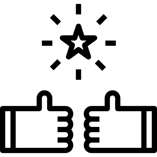 Appreciation award hands and gestures appreciation icon