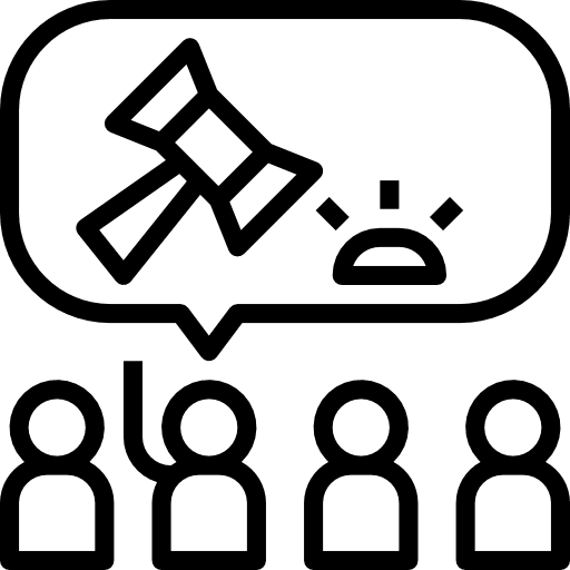 Offer business and finance users chat bubble icon