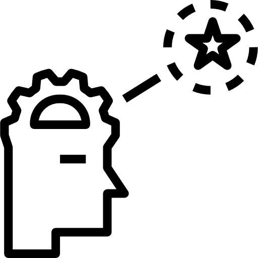 Potential education capacity chance icon