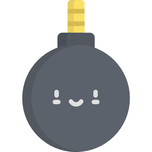 Bomb terrorism explosive miscellaneous icon