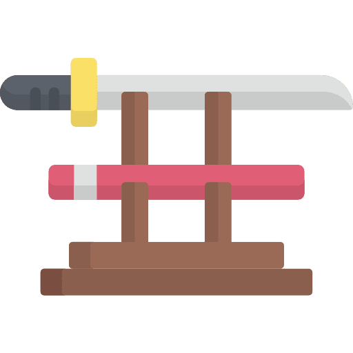 Katana sword sports and competition katana icon