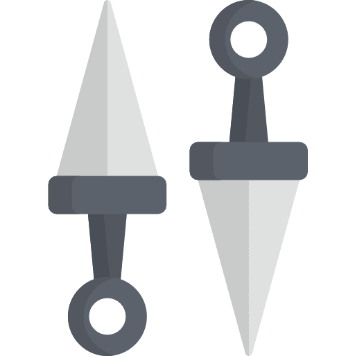 Kunai martial arts kunai miscellaneous icon