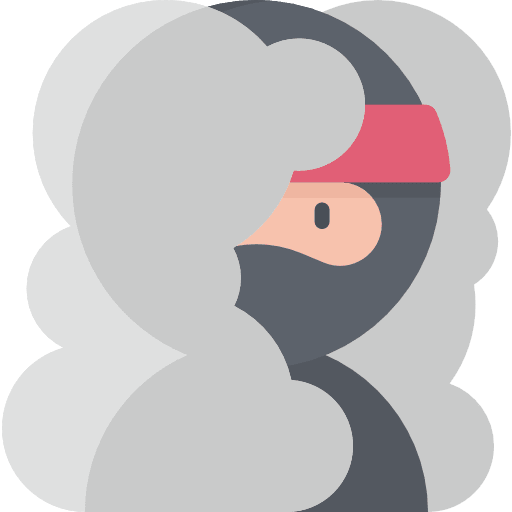 Ninja profile user people icon