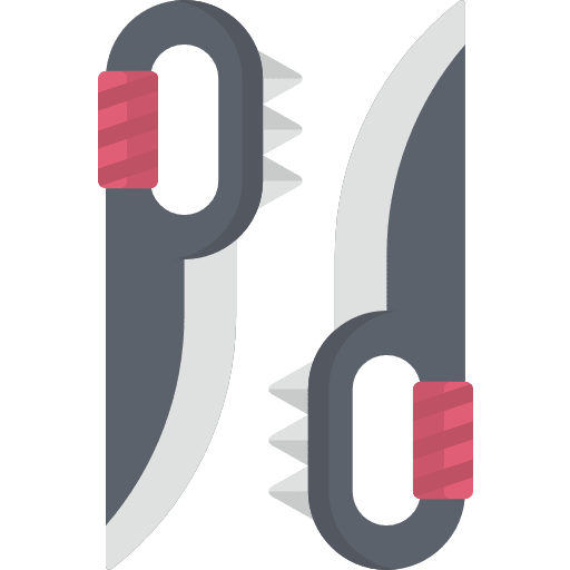 Knife knife ninja weapon icon