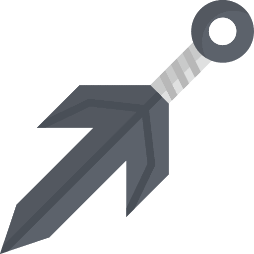Kunai miscellaneous japanese weapon icon