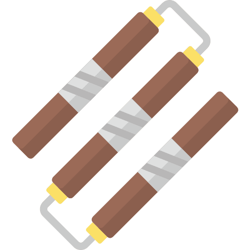 Nunchaku karate martial arts nunchaku icon