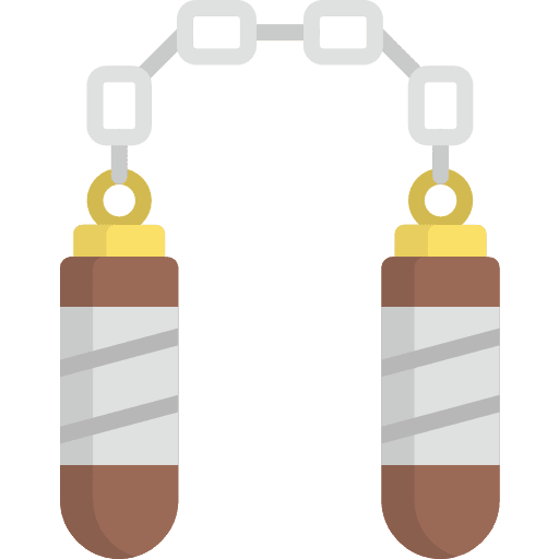 Nunchaku nunchaku weapon sports and competition icon
