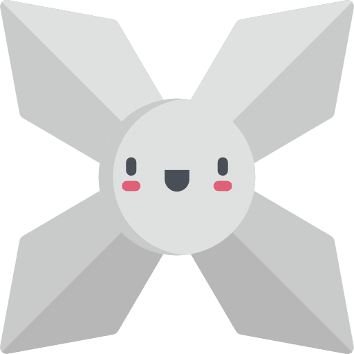 Shuriken weapons assasin blades icon